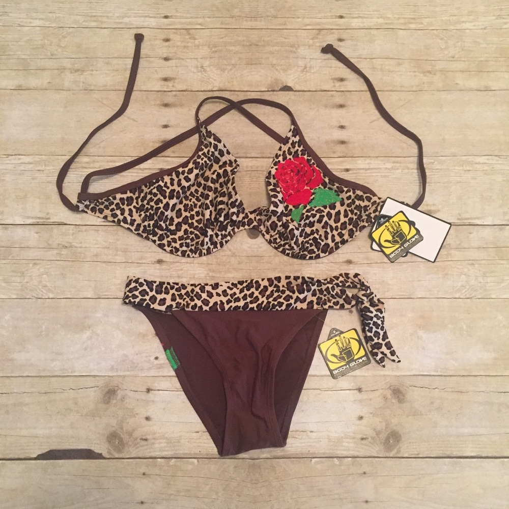NWT BODY GLOVE BIKINI (D/SMALL)